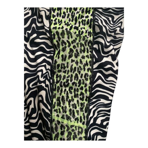Fabletics Powerhold leggings Marbled Zebra/Highlighter Wavy Cheetah size S - Picture 6 of 12